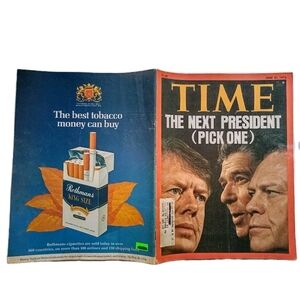 Vintage Time Magazine June 21, 1976 The Next President Pick One